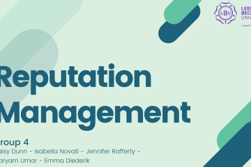 Reputation management - Emma Diederik